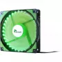Ventola Inter-Tech L-12025 ventola per case PC 12 cm nero verde