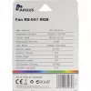 Ventola Inter-Tech RS-041 RGB 12 cm nero