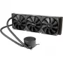 Dissipatore a liquido All-in-One per CPU INTER-TECH B-360 con ventola da 120 mm, cuscinetto idraulico, Nero