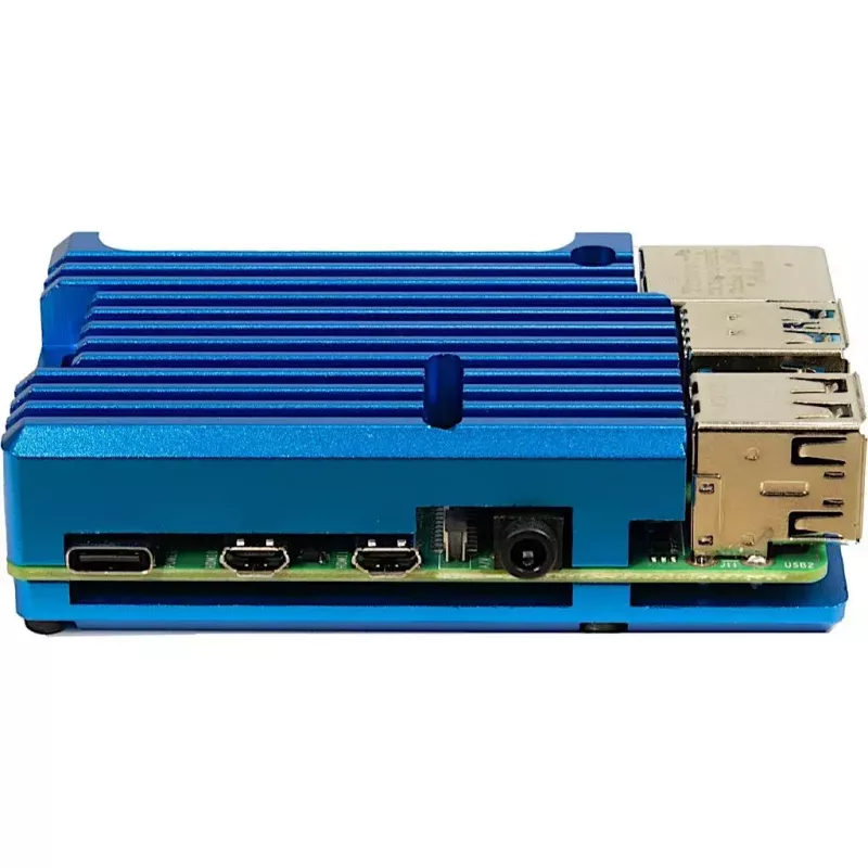 Case Inter-Tech 88887360 per Raspberry Pi 86x56x23 mm blu