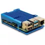 Case Inter-Tech 88887360 per Raspberry Pi 86x56x23 mm blu