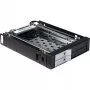 Inter-Tech ST-2523 nero case per storage metallo plastica 9,7 mm