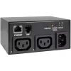 Inter-Tech SD-1021 PDU 2 prese AC nero con interruttore
