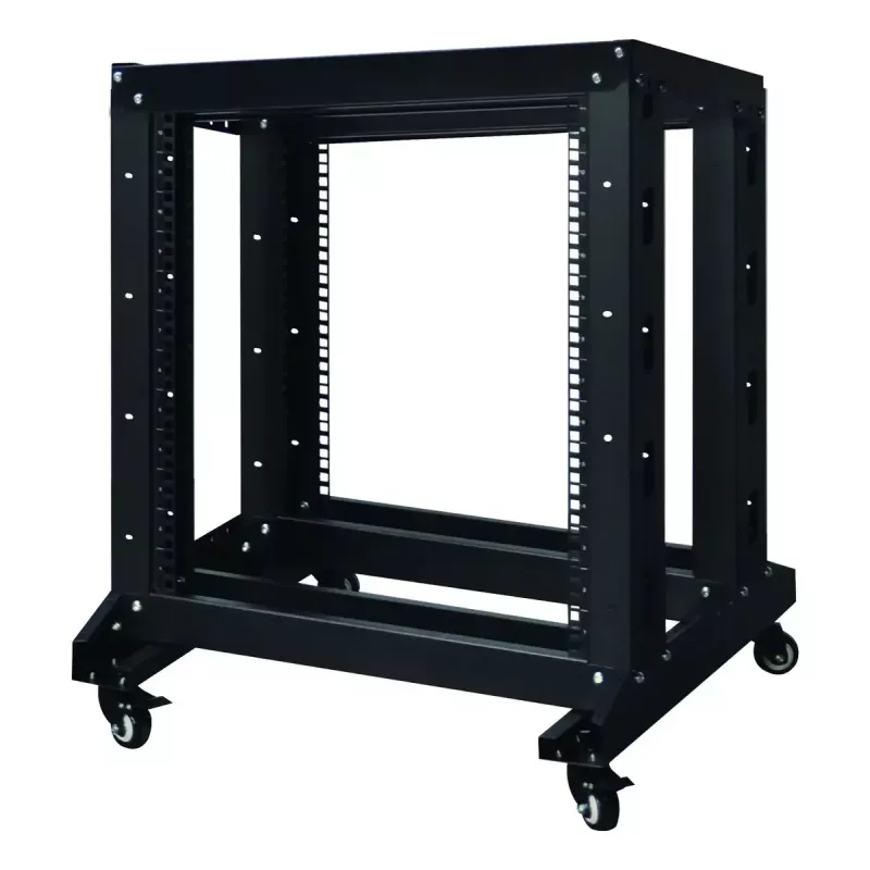 Rack a pavimento Inter-Tech SRB-6612 12U nero portata 400 kg