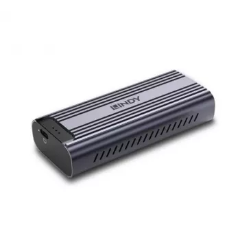 Case per memoria Lindy - M.2 - scheda M.2 NVMe / PCIe 4.0 (NVMe)