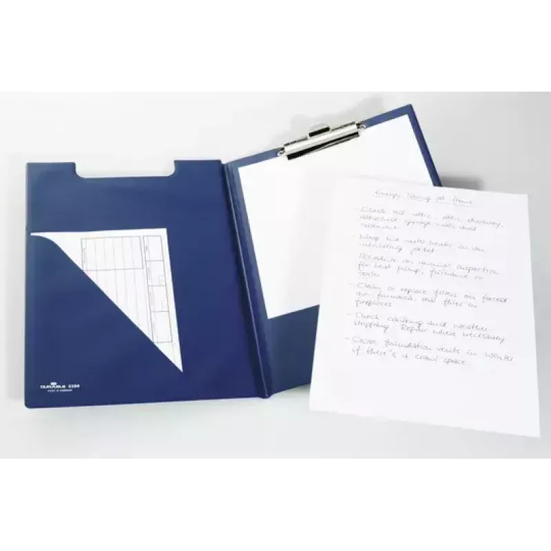 Portablocco Durable 2355-06 A4 blu 1 tasca