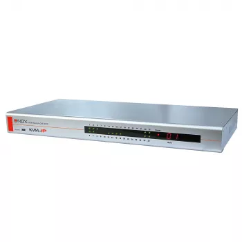 Switch KVM Lindy Cat-32 Combo, 32 porte, 1920 x 1200 pixel, argento