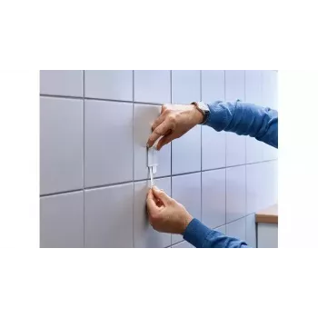 Gancio universale TESA 77766 per interni bianco 2 pz.