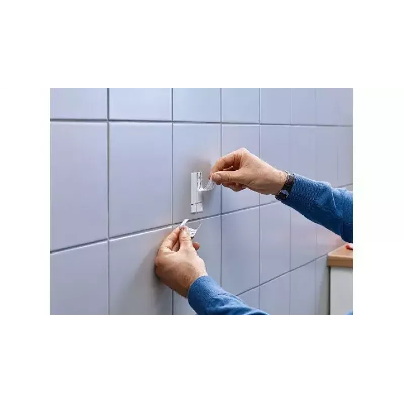 Gancio universale TESA 77766 per interni bianco 2 pz.