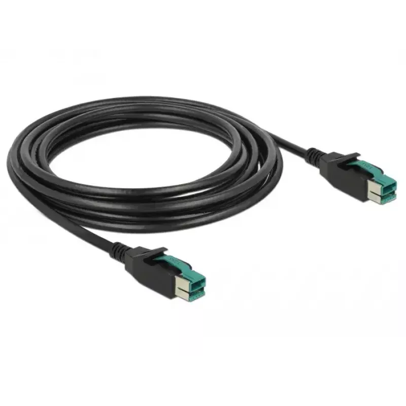 Cavo di alimentazione DeLOCK 85495 nero 4 m PoweredUSB