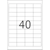 Etichette per stampante autoadesive HERMA Labels Premium A4 48,5x25,4 mm