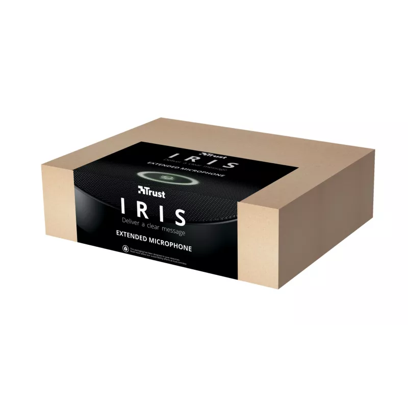 Trust IRIS nero Microfono per conferenze