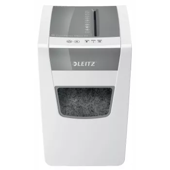 Leitz IQ Distruggidocumenti sottile per home office P4, taglio a croce, 22 cm, 4 x 28 mm, 23 L, 225 fogli, 58 dB