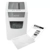 Leitz IQ Distruggidocumenti sottile per home office P4, taglio a croce, 22 cm, 4 x 28 mm, 23 L, 225 fogli, 58 dB