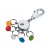 Portachiavi moschettone TROIKA KYR61/MC multicolore argento metallo 25 mm