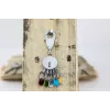 Portachiavi moschettone TROIKA KYR61/MC multicolore argento metallo 25 mm