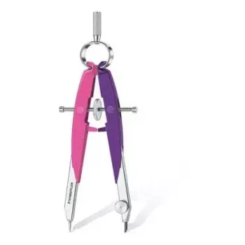 Compasso di precisione Staedtler Mars comfort 556 00-N2, rosa neon/viola