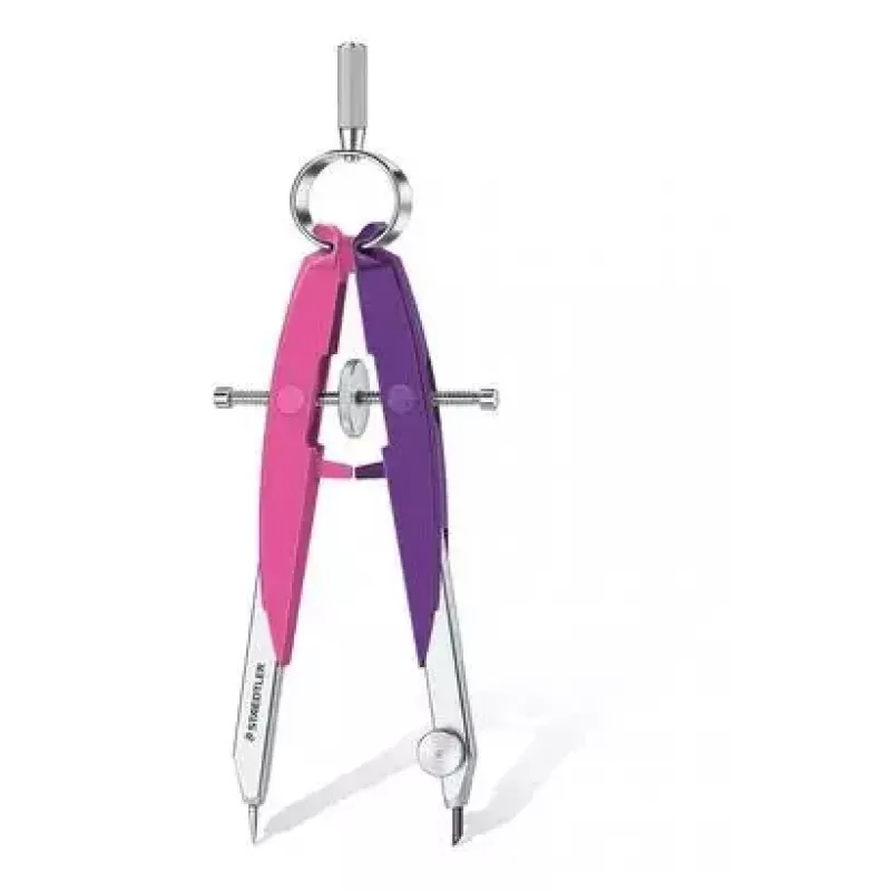 Staedtler Mars comfort 556 00-N2 Compasso di precisione, rosa neon/viola