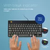 Tastiera ergonomica R-Go Tools R-Go Compact Break, tastiera compatta con software per pause, QWERTY (NORDIC), con filo, nero