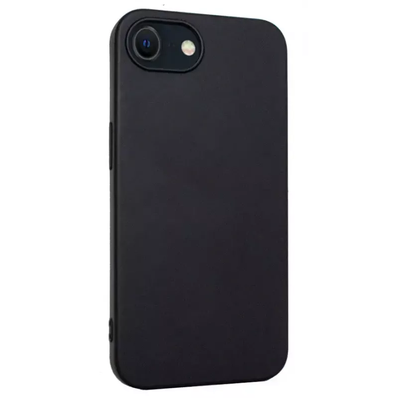 Custodia JT BERLIN Pankow Soft per iPhone 16E nero 15,4 cm