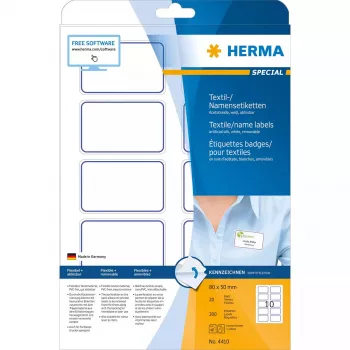 Etichetta adesiva HERMA 4410 rettangolo arrotondato