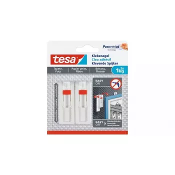Gancio multiuso TESA 77774 Indoor rosso bianco 2 pz.