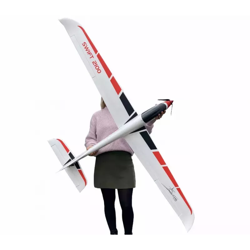Aereo Amewi Swift 2100 motore elettrico 1,35 kg da 14 anni