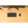 Manhattan tastiera USB mini compatta con filo, 12 tasti multimediali/funzione, cavo USB-A integrato da 1,5 m, formato low-profile compatto, per PC e laptop, nero