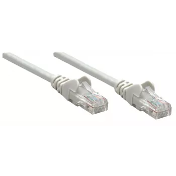 Intellinet cavo patch di rete, Cat6A, 20 m, grigio, rame, S/FTP, LSOH/LSZH, PVC, RJ45, contatti dorati, protezione linguetta, stampato, garanzia a vita