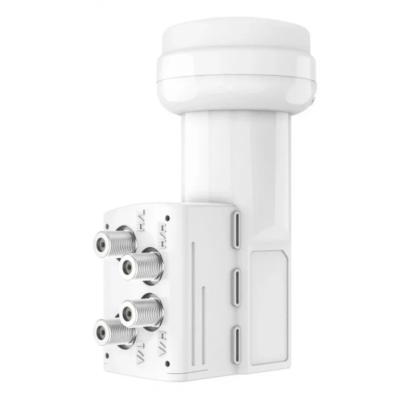 Hama 00205376 Low Noise Block Downconverter (LNB) 10,7 – 12,75 GHz bianco