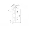 Braccio di montaggio Multibrackets M VESA Flexarm Thin nero