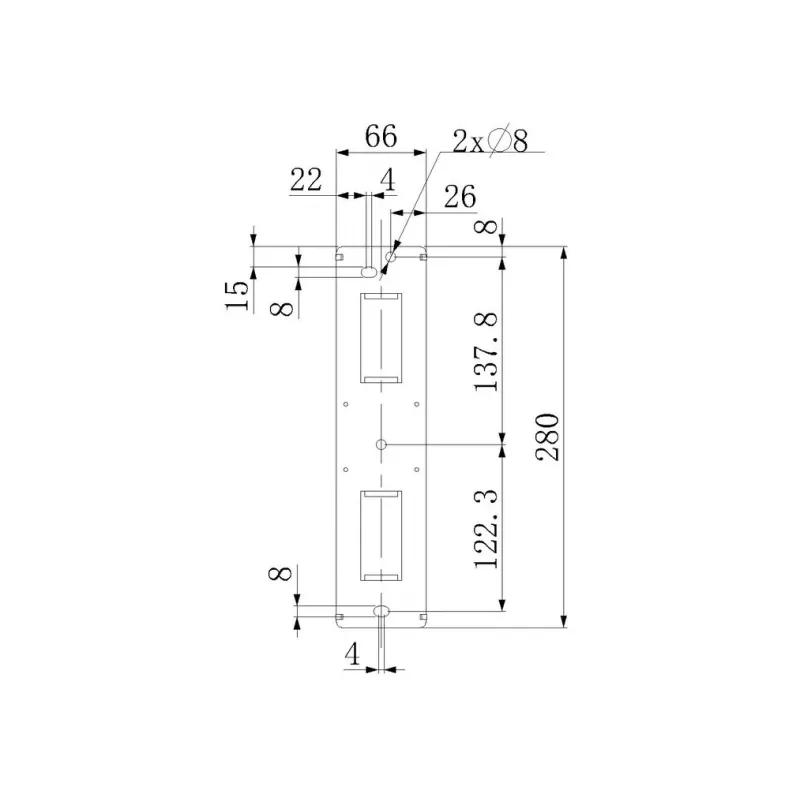 Braccio di montaggio Multibrackets M VESA Flexarm Thin nero