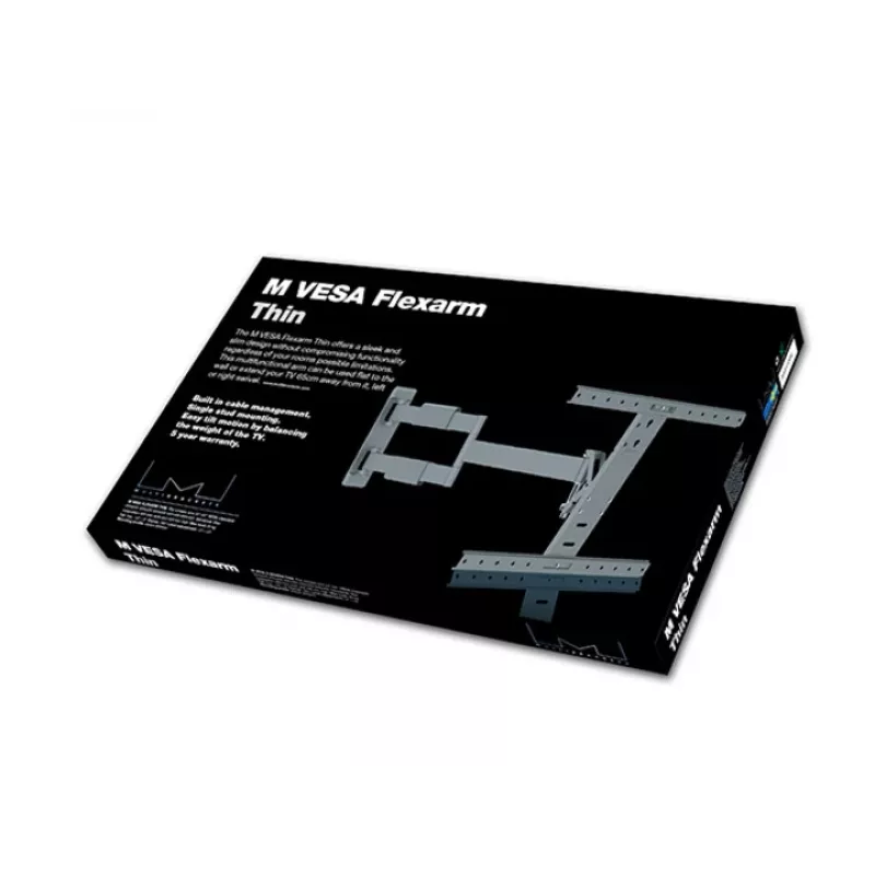 Braccio di montaggio Multibrackets M VESA Flexarm Thin nero