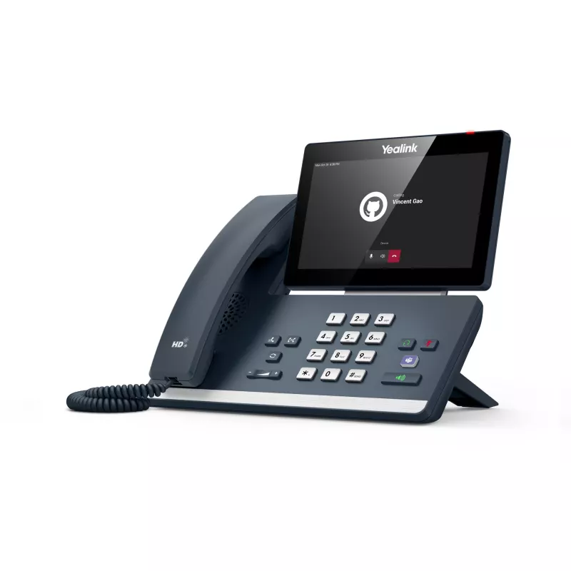 Yealink MP58 Microsoft Teams Edition, telefono IP, grigio, cornetta con filo, scrivania, Android, Microsoft Teams