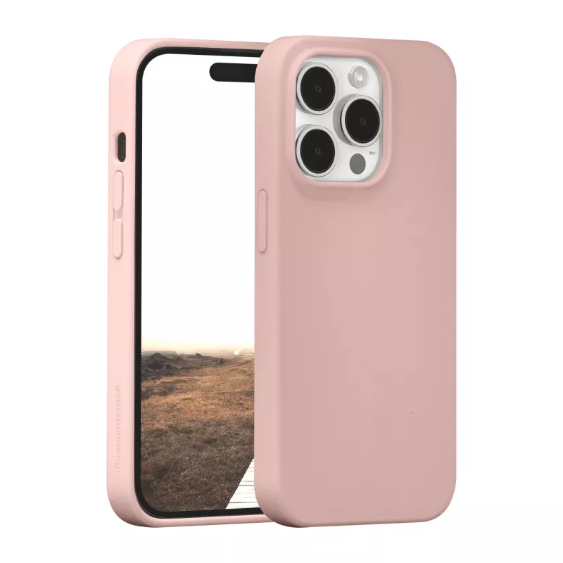 Cover dbramante1928 Monaco iPhone 15 Pro rosa sabbia