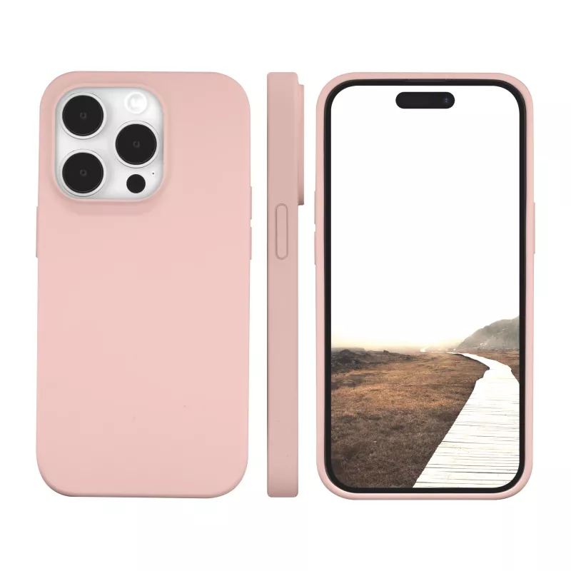 Cover dbramante1928 Monaco iPhone 15 Pro rosa sabbia
