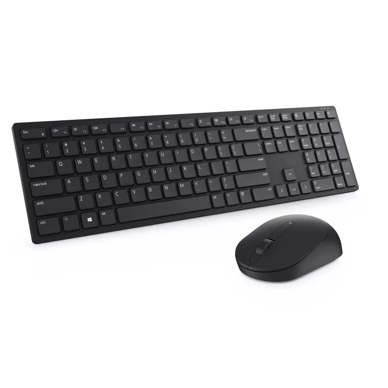 DELL Pro Tastiera e mouse - KM5221W - Spagnolo (QWERTY) - Nero