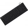 KeySonic KSK-6031INEL-B (DE) Tastiera, industriale, USB, QWERTZ, Tedesco, Nero