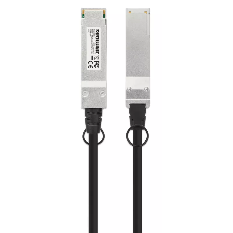 Intellinet cavo Direct Attach in rame Twinax QSFP+ passivo 40G 2m 30AWG MSA compatibile QSFP-H40G-CU2M