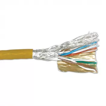 Cavo patch ACT CAT6 S/FTP PVC stranded giallo 305 m