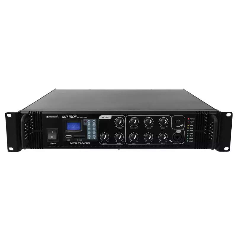 Amplificatore audio Omnitronic 80709631 Performance Stage nero