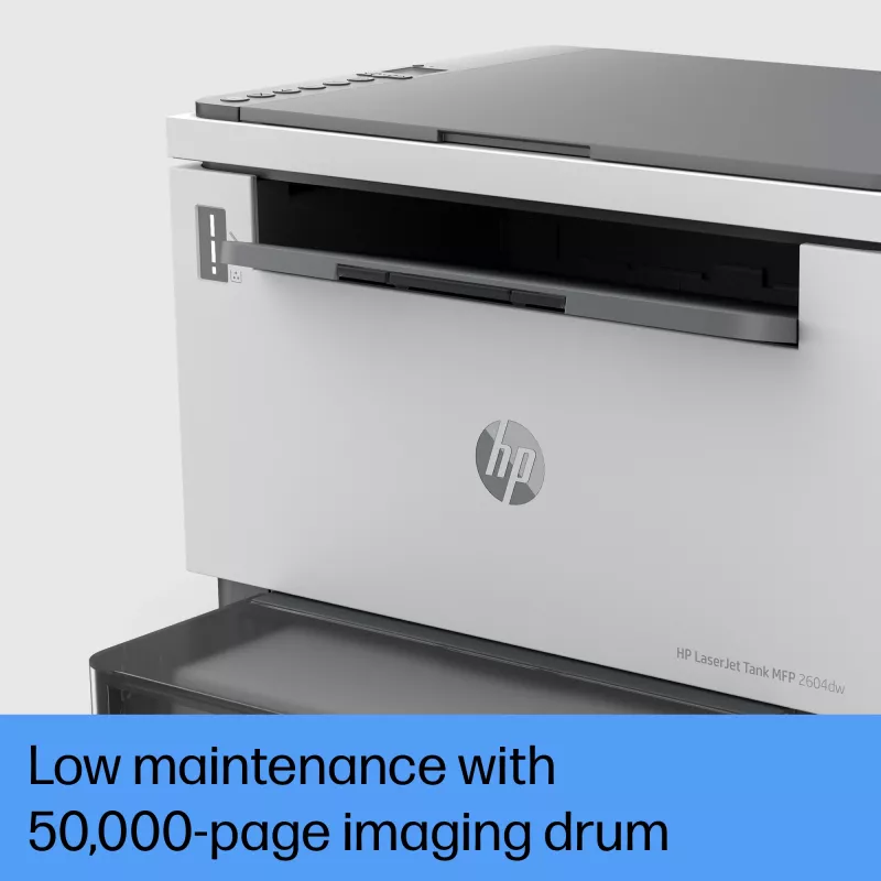 HP LaserJet Tank 2604dw Stampante multifunzione monocromatica wireless, copiatrice, scanner; fronte-retro