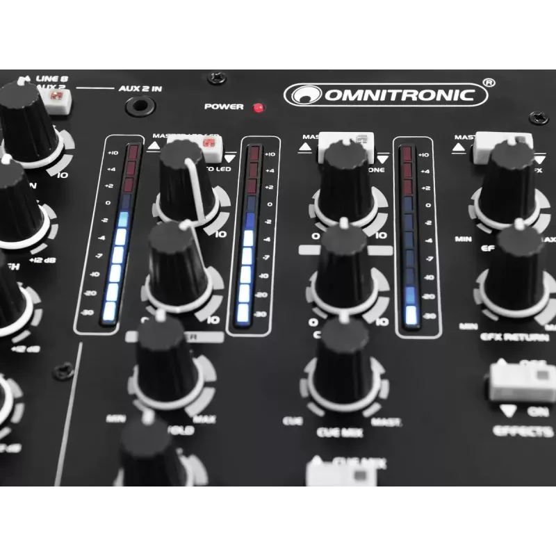 Mixer Omnitronic CM-5300 5 canali 20 - 20000 Hz nero