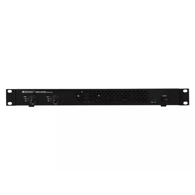 Amplificatore audio Omnitronic 10451636 palco/performance nero
