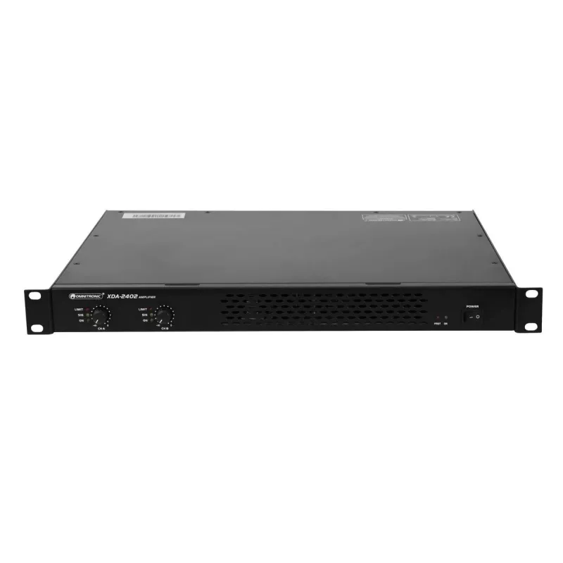 Amplificatore audio Omnitronic 10451636 palco/performance nero