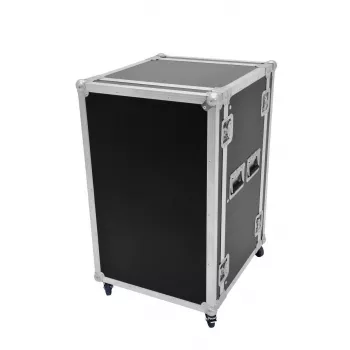 Flightcase Roadinger 30109127 betulla nero argento 29,2 kg
