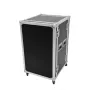 Flightcase Roadinger 30109127 betulla nero argento 29,2 kg