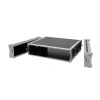 Flightcase Roadinger 30109095 betulla nero argento 9,8 kg