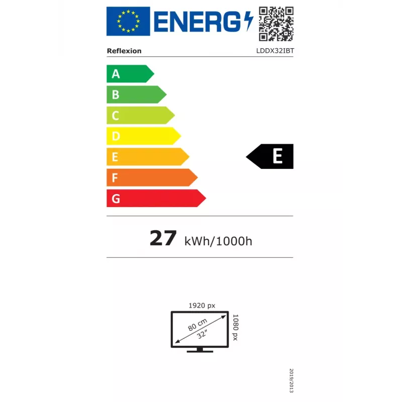 Televisore Reflexion LDDX32iBT 32 pollici LCD Edge-LED 1920 x 1080