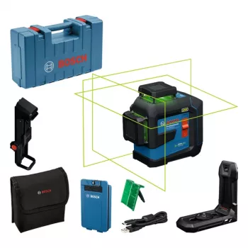 Bosch GLL 80-33 G laser a linee 30 m 500-540 nm (< 10mW)